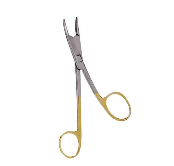 Gillies Needle Holder Tungsten Carbide Jaws With Scissor
